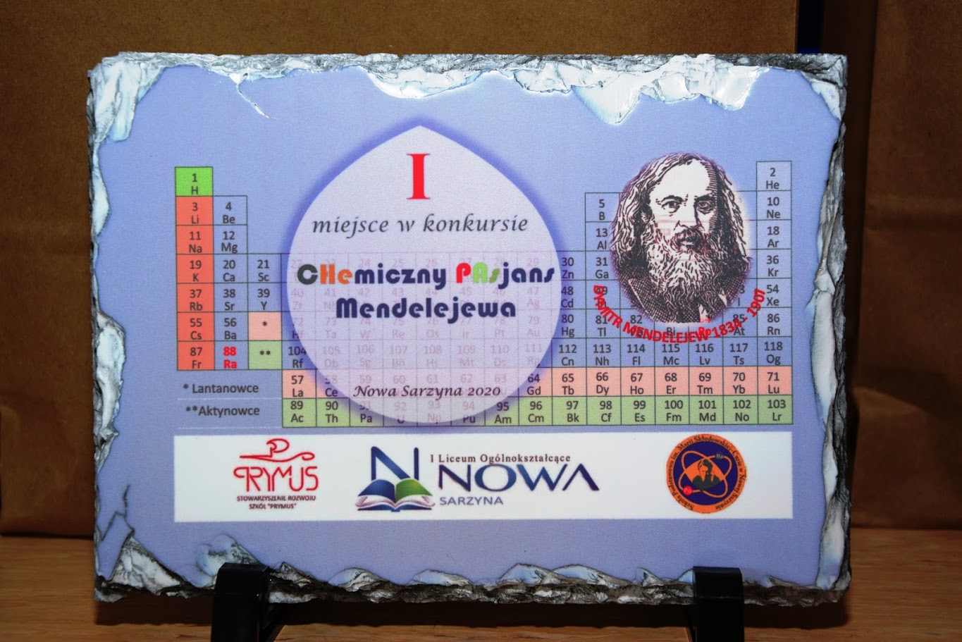 Chemiczny pasjans Mendelejewa